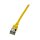 Logilink Patch cable Cat.6A TPE SlimLine yellow 2,0m