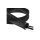 Logilink Cable sleeve with zipper, Polyester, OD: 30 mm, black, 1 m