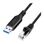 Logilink USB 3.0 Ethernet cable, A/M to RJ45/M, 1 Gbps,...