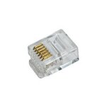 Logilink Modular Plug RJ12 6P6C unshielded, 100 pcs.