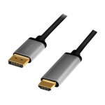 Logilink DisplayPort cable, DP/M to HDMI A/M, 4K/60 Hz,...