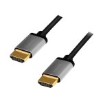 Logilink HDMI cable, A/M to A/M, 4K/60 Hz, alu,...