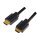 Logilink HDMI cable, A/M to A/M, 4K/60 Hz, certified, black/blue, 3 m