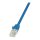 Logilink Patch Cable Cat.6 U/UTP blue 2,00m EconLine