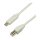 Logilink USB 2.0 Type-C cable, C/M to B/M, grey, 2 m