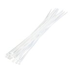 Logilink Cable tie, PA66, 100 pcs., transparent, W: 4.4...