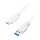 Logilink USB 3.2 Gen1 Type-C cable, C/M to A/M, 5 Gbps, 60W, white, 0.15 m