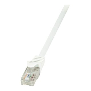 Logilink Patch Cable Cat.6 U/UTP white 3,00m EconLine