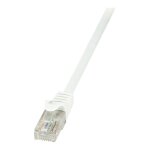 Logilink Patch Cable Cat.6 U/UTP white 3,00m EconLine