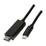 Logilink USB Type-C cable, C/M to HDMI-A/M, 4K/60 Hz,...