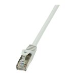 Logilink Patch Cable Cat.6 F/UTP, grey, 1,00m, EconLine