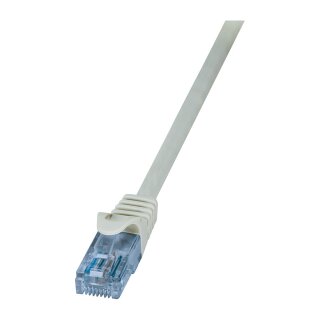 Logilink Patch Cable Cat.6A U/UTP, grey, 7,50m