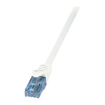 Logilink Patch Cable Cat.6A U/UTP, white, 0,50m