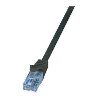 Logilink Patch Cable Cat.6A U/UTP, black, 5,00m
