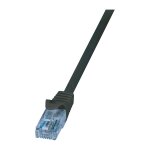 Logilink Patch Cable Cat.6A U/UTP, black, 5,00m