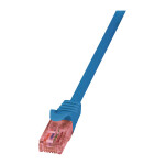 Logilink Patch Cable Cat.6 U/UTP BC blue, 0,50m PrimeLine