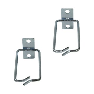 19" Cable management bracket 40 x 80 mm, steel, 2 pcs.
