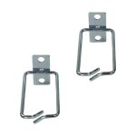 19" Cable management bracket 40 x 80 mm, steel, 2 pcs.