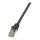 Logilink Patch Cable Cat.6 F/UTP, black, 3,00m, EconLine