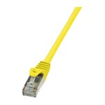 Logilink Patch Cable Cat.6 U/UTP yellow 7,50m EconLine