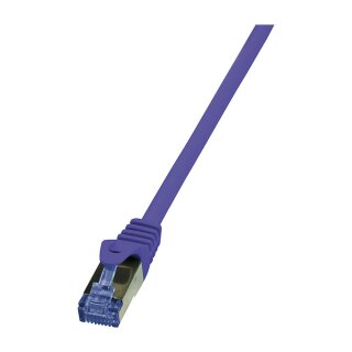 Logilink Patch Cable Cat.6A S/FTP violet 10m, PrimeLine