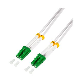 Logilink Steel armored fiber patch cord OS2, Duplex LC/APC - LC/APC, 2.0 m