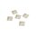 Logilink Cable tie mounts, ABS, 100 Stk., transp., self-adhesive, 24x24 mm