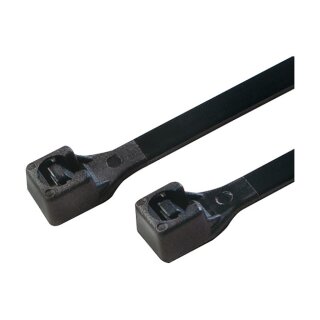 Logilink Cable tie, PA66, 100 pcs., black, W: 4.4 mm, L: 500 mm