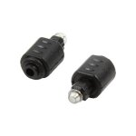 Logilink Audio adapter, Toslink/M to Mini-Toslink/F, black