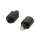 Logilink Audio adapter, Toslink/M to Mini-Toslink/F, black
