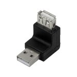 Logilink USB 2.0 adapter 270°, A/M to A/F, 480 Mbps,...