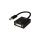 Logilink USB 3.0 adapter, A/M to DVI-D/F, 1080p60 Hz, silver, 0.1 m