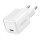Logilink USB-C charger, 20 W, GaN, 1-port, 1x USB-C (PD), White