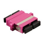 Logilink Fiber Adapter SC Duplex with flange, violet