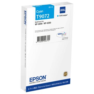 Epson C13T90724N Cyan 69ml 7000Seiten