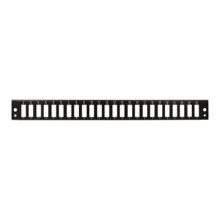 Logilink Fiber Front Panel 24 SC-Duplex or LC-Quad, black