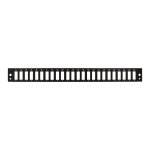 Logilink Fiber Front Panel 24 SC-Duplex or LC-Quad, black