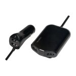 Logilink USB Car Charger, 2+2 Port, 24W, black