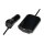 Logilink USB Car Charger, 2+2 Port, 24W, black