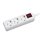 Logilink Outlet Strip, 3 safety sockets, w/ switch, 1.5m,...