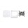 Logilink Antenna Wall Socket w. frame & cover, white, LogiLink