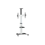 Logilink Display cart, 37"-70", silver