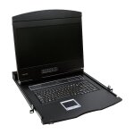 KVM Console with 19" LCD Screen, VGA, German...
