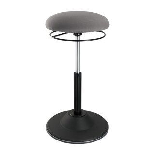 Height adjustable wobble stool