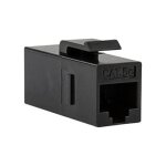 Logilink Keystone Coupler Cat.5e UTP, 2xRJ45, black