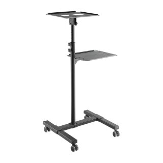 Logilink Steel Adjustable Projector & Laptop Trolley