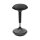 Height adjustable wobble stool for sit-stand desk