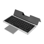 Keyboard, BT 5.1, 3 channel, w/ touchpad, grey