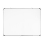Dry Erase Whiteboard, wall-mounted, metal, 120x90cm