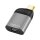 Logilink USB 3.2 Gen2 Type-C adapter, C/M to mDP/F, 8K/60 Hz, alu, black/grey